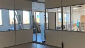 controsoffitti, pareti in cartongesso, arredo ufficio, ristrutturazione ufficio, realizzazione ufficio